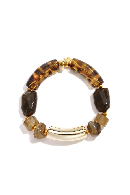 Bracelets en perles acryliques, bijoux simples pour femmes, collection Daily Simple