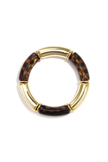 Bracelets en perles acryliques, bijoux simples pour femmes, collection Daily Simple