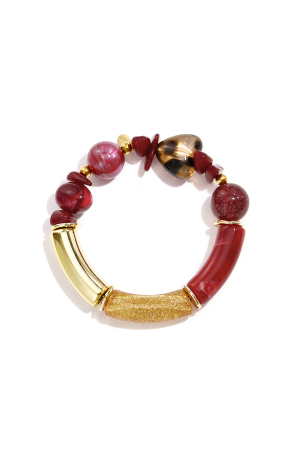Bracelets En Perles Acryliques, Bijoux Simples Pour Femmes, Collection Daily Simple h5 