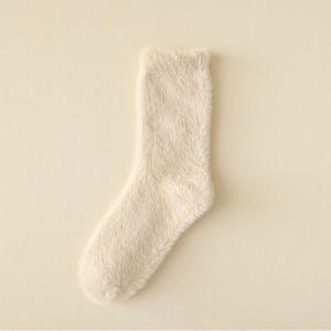 Chaussettes Minimalistes Unies Mi-Mollet h5 Image2