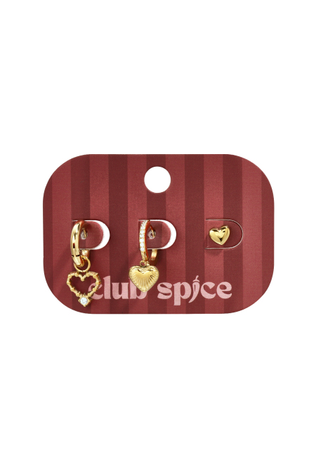 Boucles d'oreilles en acier inoxydable, style cœur, collection Daily Simple, bijoux pour femmes 2