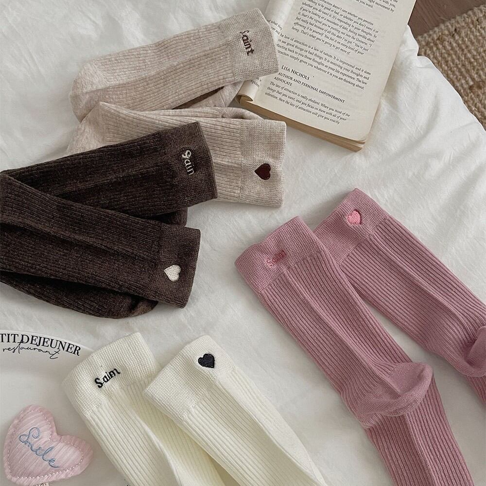 Chaussettes Mi-Mollet High Bounce Basic Letters Heart Image2