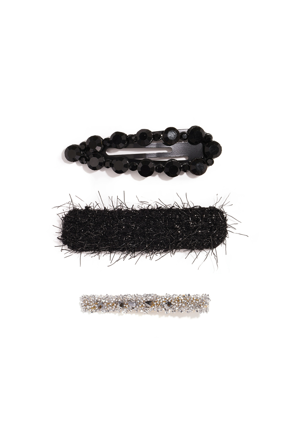 Pinces À Cheveux Unies En Polyester, Accessoires Du Quotidien 