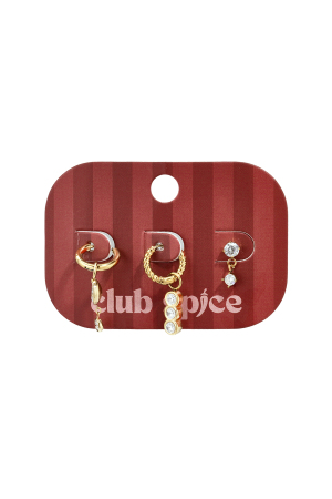 Boucles D'Oreilles Rondes En Acier Inoxydable, Collection Daily Simple, Bijoux Pour Femmes h5 Image2