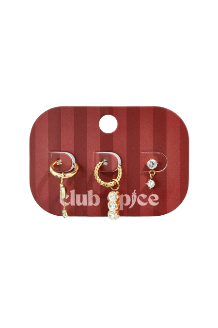 Boucles d'oreilles rondes en acier inoxydable, collection Daily Simple, bijoux pour femmes 2