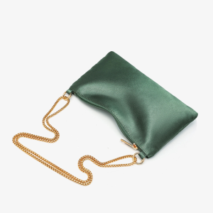 Sacs À Bandoulière Carrés Pour Femmes, Style Minimaliste, Finitions Métalliques, Couleur Unie, En Polyester h5 Image3