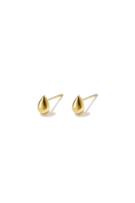 Boucles d'oreilles puces en acier inoxydable, forme goutte, collection Simple Daily, bijoux pour femmes