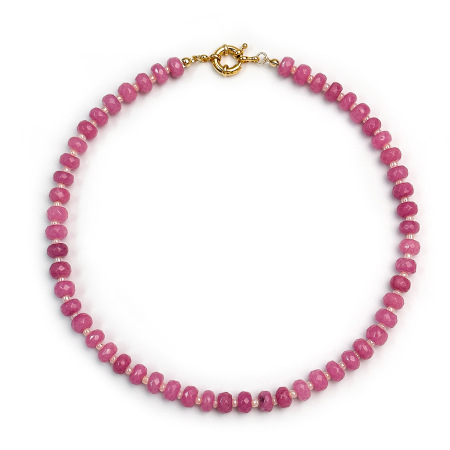 Colliers de perles pour femmes en pierres naturelles