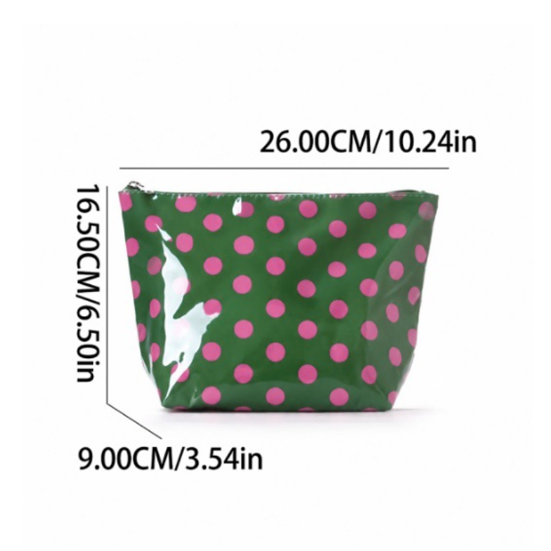 Sac Cabas Femme En Pvc Imprimé À Pois Unis, Style Décontracté h5Image6