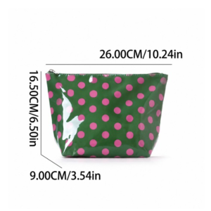 Sac Cabas Femme En Pvc Imprimé À Pois Unis, Style Décontracté h5 Image6