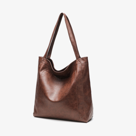 Sacs cabas carrés pour femmes, style minimaliste, couleur unie, en PU de qualité supérieure 2