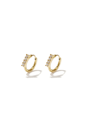 Boucles D'Oreilles Créoles En Acier Inoxydable, Forme Géométrique, Collection Simple Pour Le Quotidien, Bijoux Pour Femmes h5