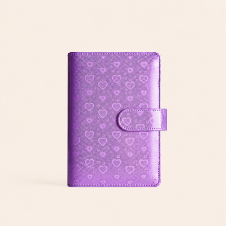 Agendas et carnets de la série Romantique Sweet Heart, couleurs unies 2
