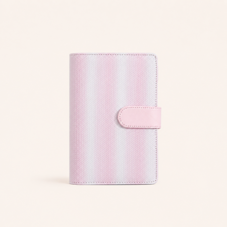 Agendas et carnets quotidiens à rayures quotidiennes et dégradés de couleurs simples