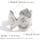 couleur argent/Taille unique Image2