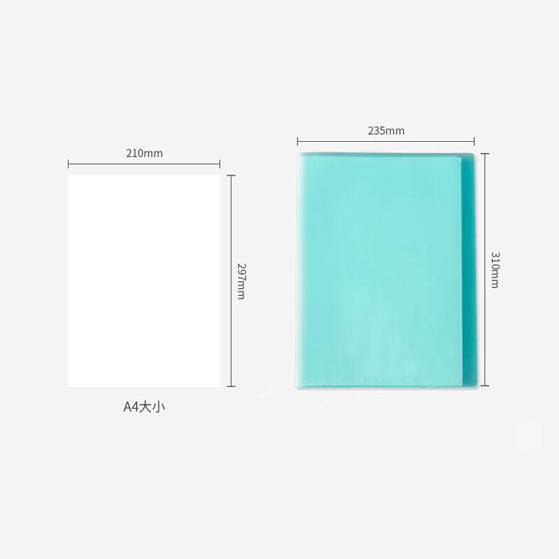 Classeurs Et Chemises À Rabats Simples, Couleurs Unies, Pour Usage Quotidien Image5