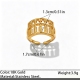 Or 18 carats dans le four Image7