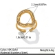 Or 18 carats dans le four Image6