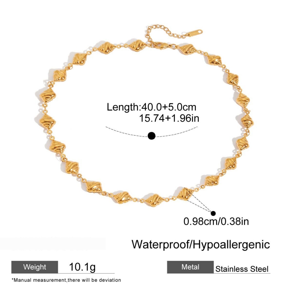 Bracelet À Breloques Pour Femme, Motif Croissant Simple, En Acier Inoxydable Étanche, Couleur Or (1 Pièce). 