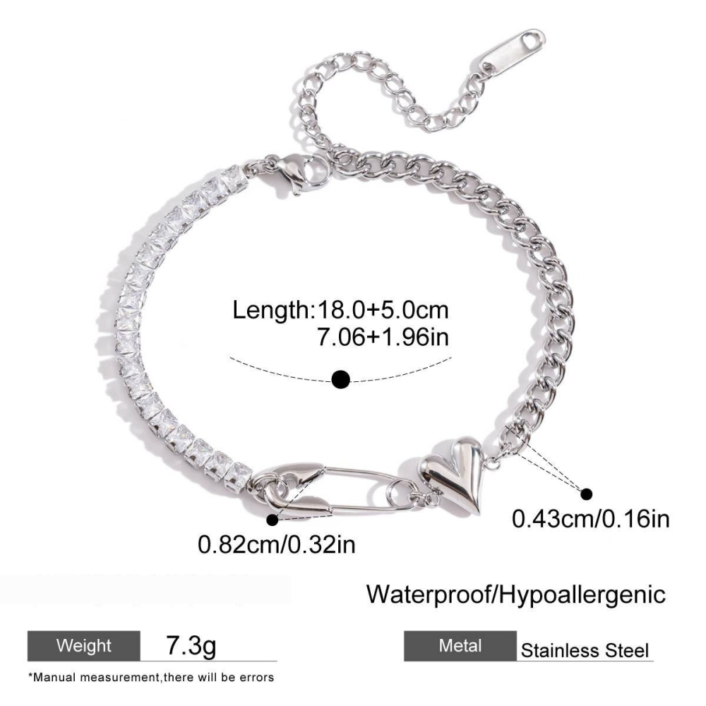 1 Paire De Boucles D'Oreilles Simples En Forme De Broche, En Acier Inoxydable Imperméable, Couleur Or. 