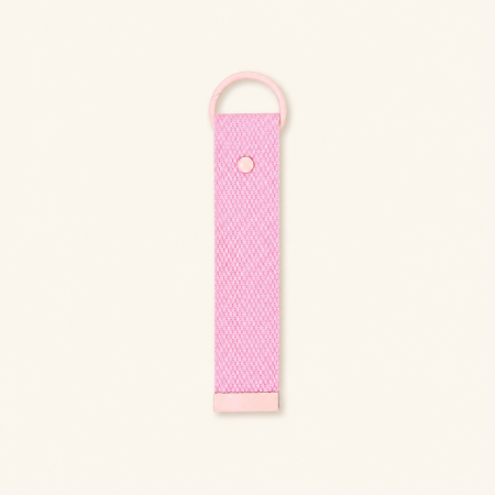 Porte-clés en coton tissé uni Simple Series Daily