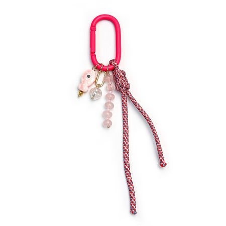Perles torsadées décontractées de la série Simple, breloques en résine de poisson de couleurs assorties 2