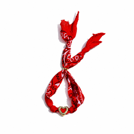 Bracelets tressés pour femmes, motif cœur et étoile, couleur or, collection ethnique