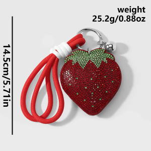 Breloques De Sac En Alliage Simple Series Daily Flower Animal Fruit Strawberry h5 Image2