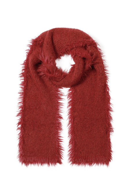 Écharpes D'Hiver Unies En Polyester, Accessoires Du Quotidien
