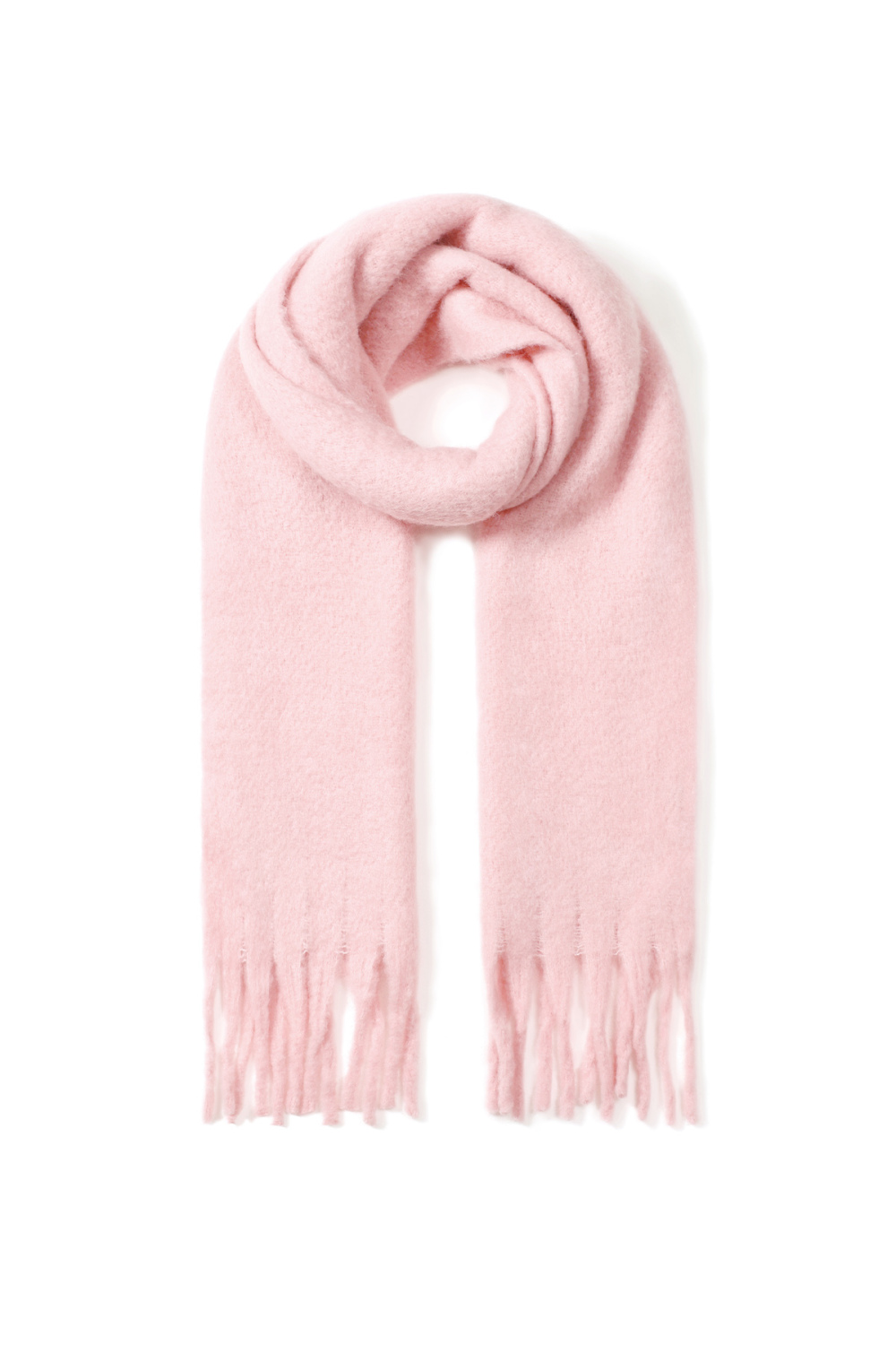 Écharpes D'Hiver Unies En Polyester Simple, Accessoires Du Quotidien Image2