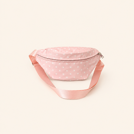 Sacs banane et sacs ceinture pour femmes, style décontracté, imprimés à pois unis, en PU de qualité supérieure, style est-ouest 2