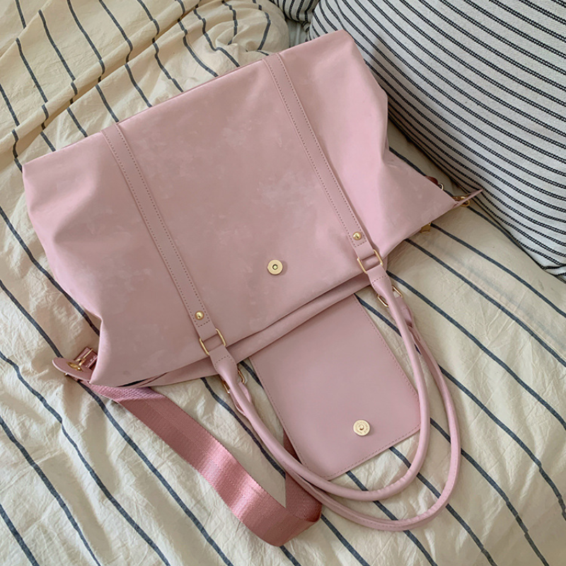 Sacs De Sport Et De Voyage Carrés Pour Femmes, Style Décontracté, Couleur Unie, En Pu De Qualité Supérieure Image4