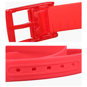 Ceinture Décorative En Plastique Uni, Style Décontracté, Série Simple h5 Image4