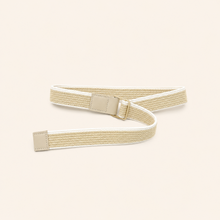 Ceinture tissée en nylon à rayures multicolores, collection Simple Series. 2