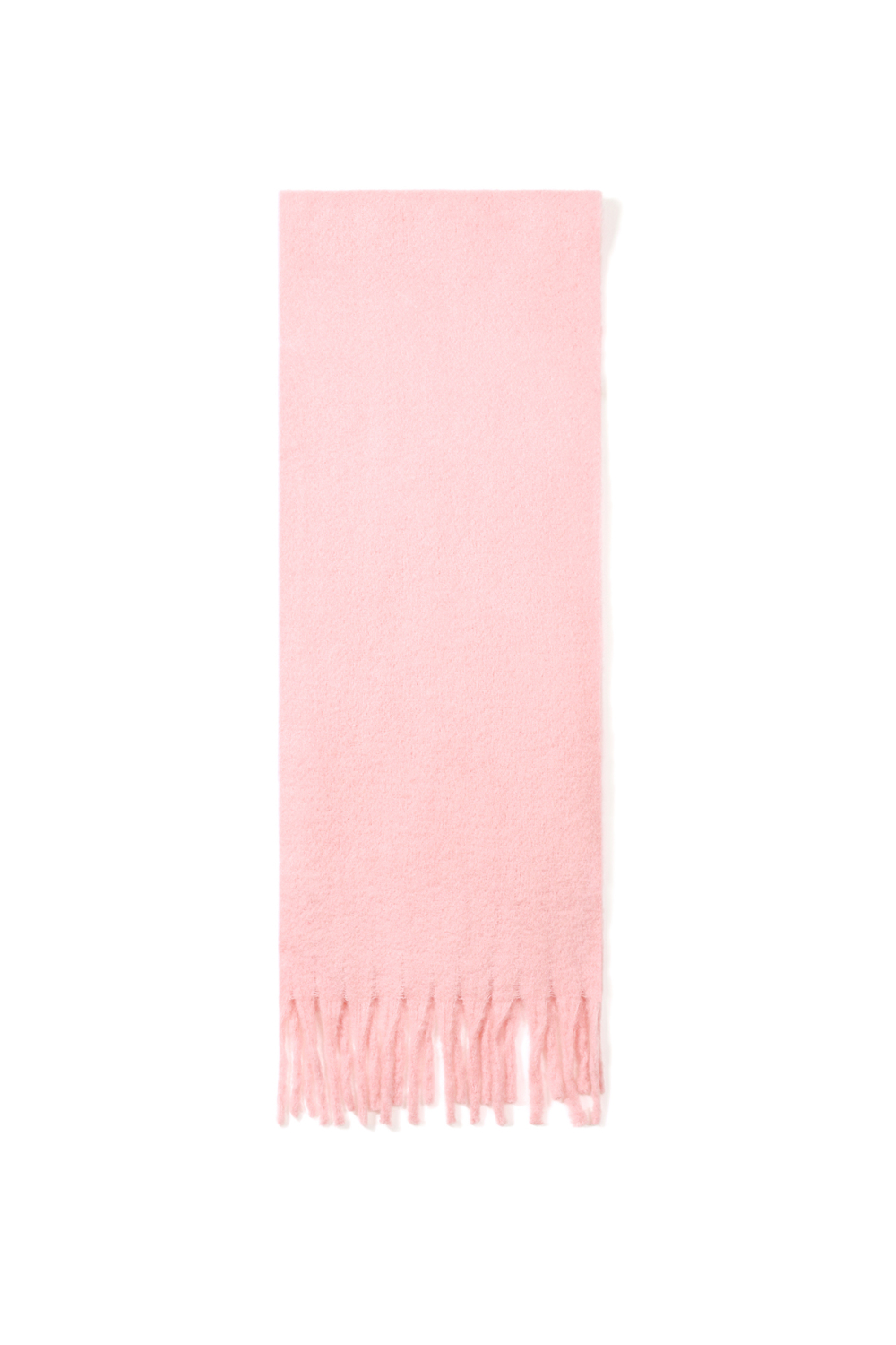 Écharpes D'Hiver Unies En Polyester Simple, Accessoires Du Quotidien 