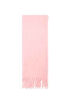 Écharpes D'Hiver Unies En Polyester Simple, Accessoires Du Quotidien h5 