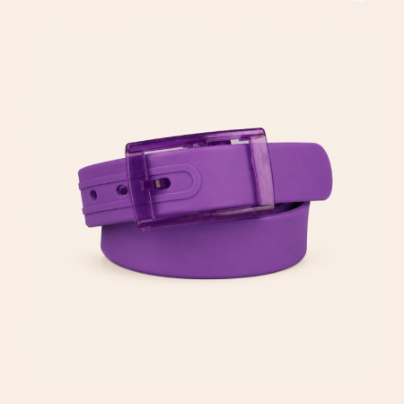 Ceinture décorative en plastique uni, style décontracté, série simple 2