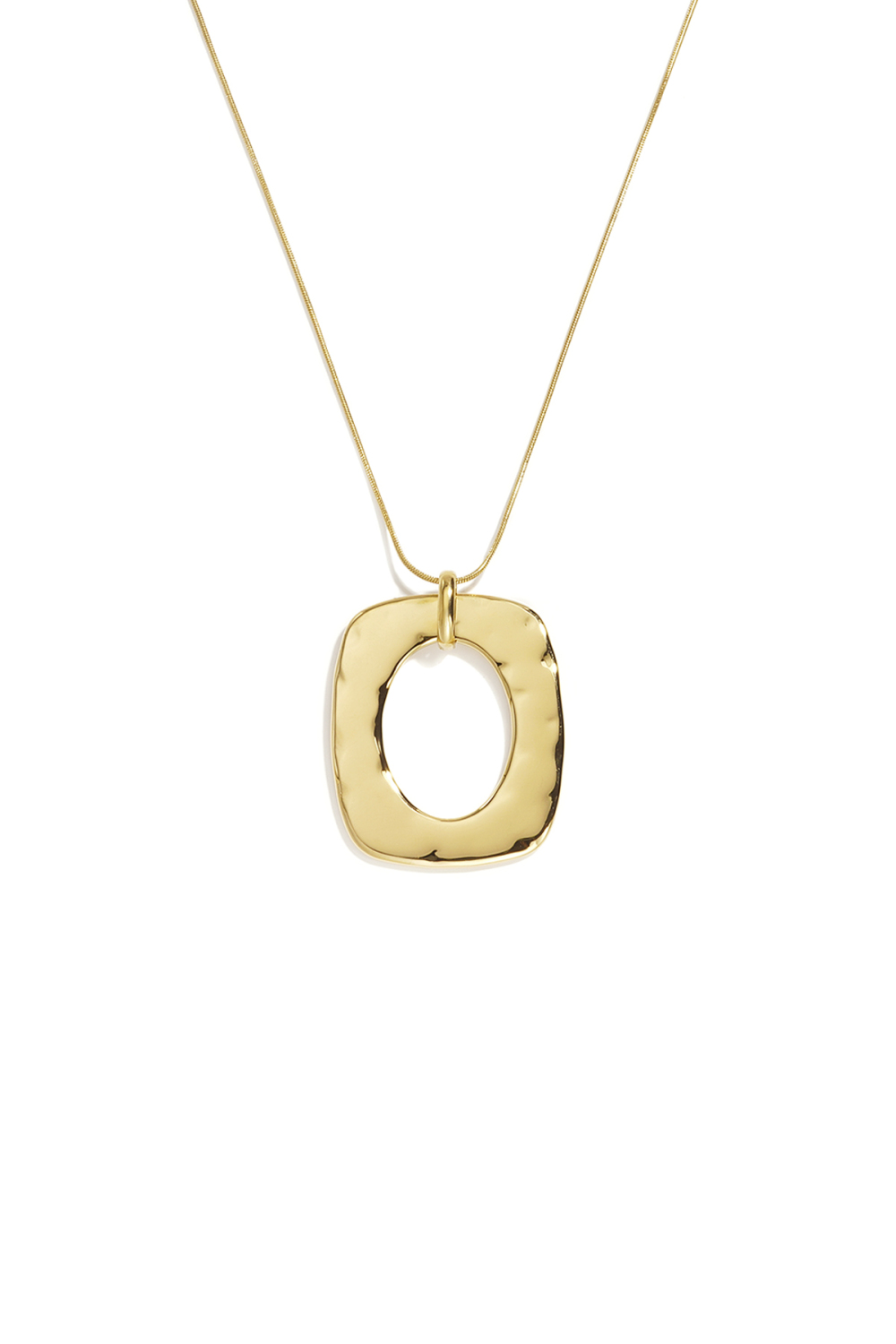 Colliers Longs En Acier Inoxydable, Forme Géométrique, Collection Simple Pour Le Quotidien, Bijoux Pour Femmes Image4