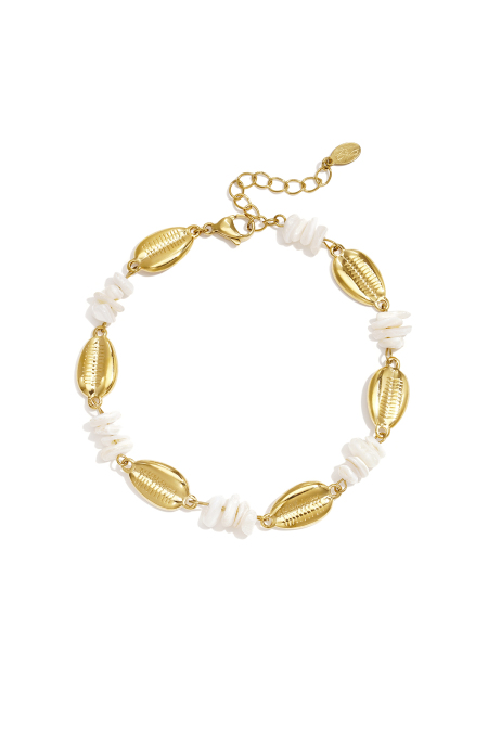 Bracelet de cheville en acier inoxydable avec perles, collection Simple Daily Simple, bijoux pour femmes