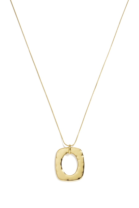 Colliers longs en acier inoxydable, forme géométrique, collection simple pour le quotidien, bijoux pour femmes