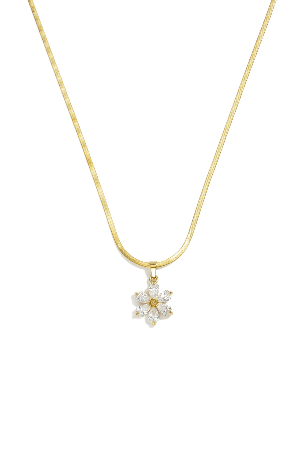 Colliers Pendentifs En Acier Inoxydable, Collection Fleur Simple Daily Simple, Bijoux Pour Femmes