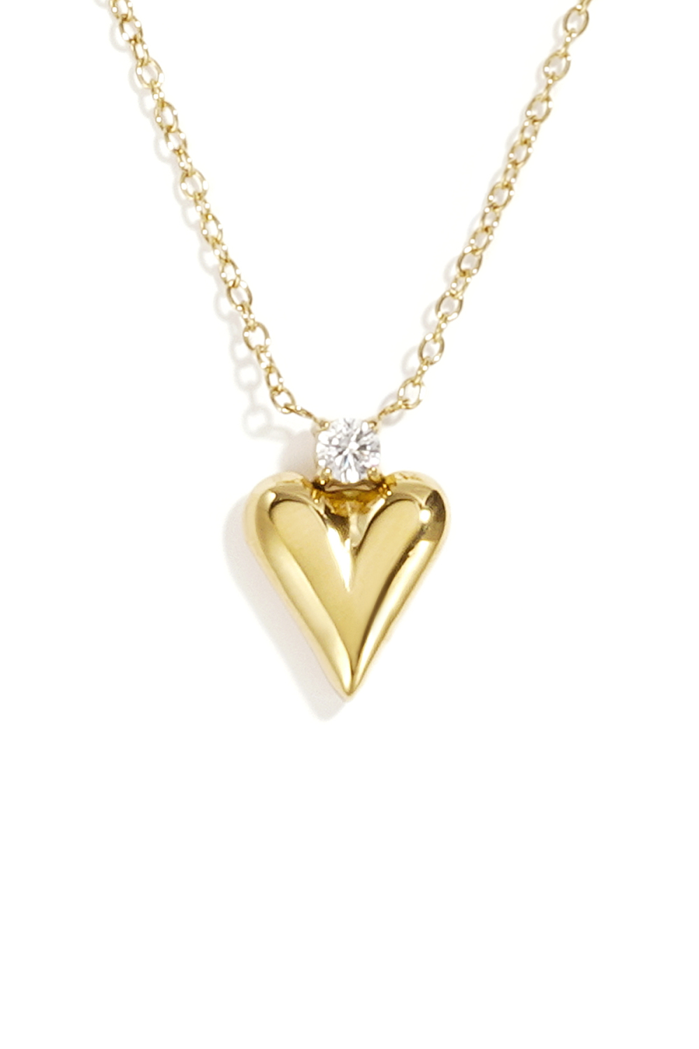 Colliers Pendentifs En Acier Inoxydable En Forme De Cœur, Collection Daily Simple, Bijoux Pour Femmes Image3