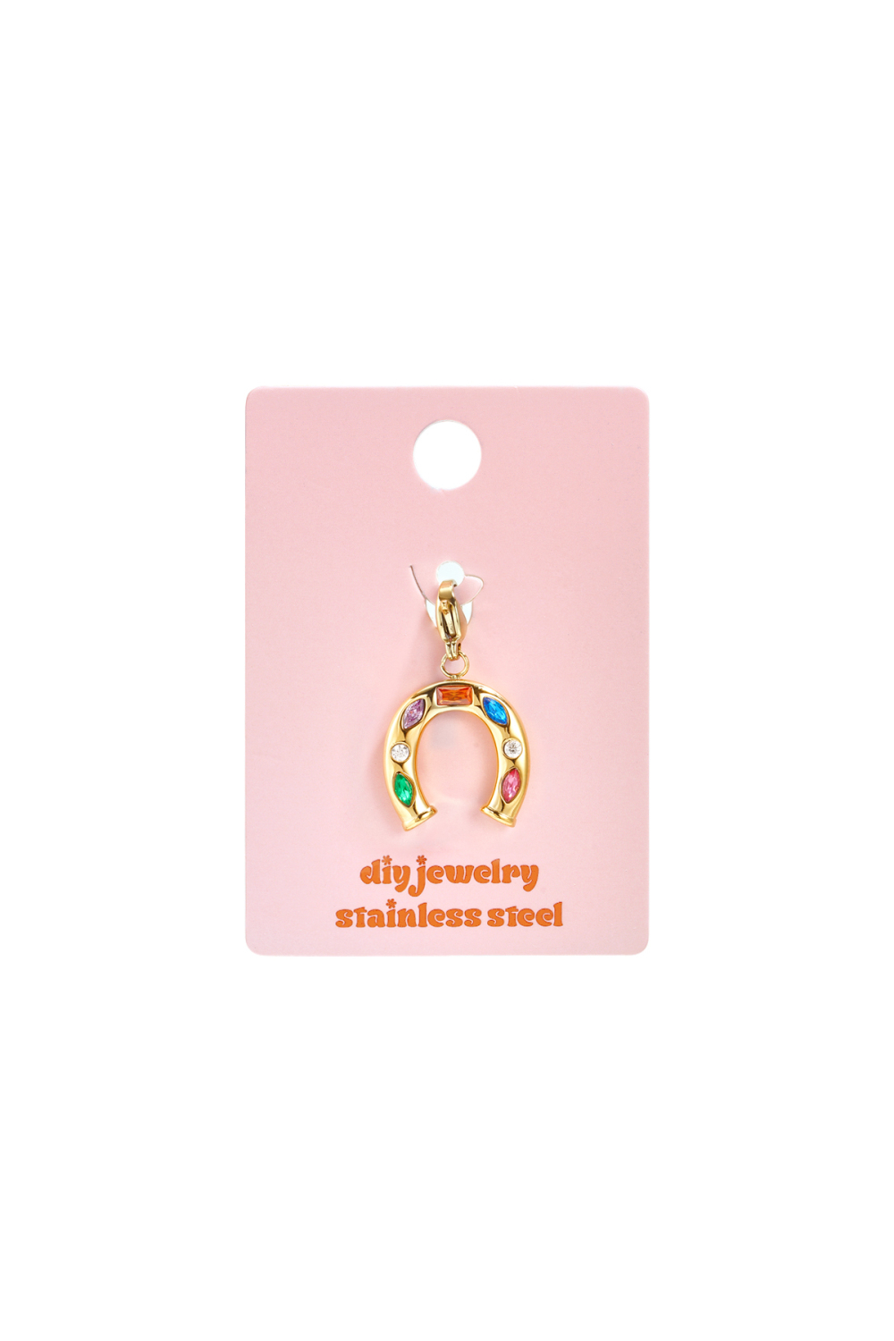 Apprêts À Bijoux En Forme De Fer À Cheval, Collection Simple Et Décontractée Pour Femmes Image4