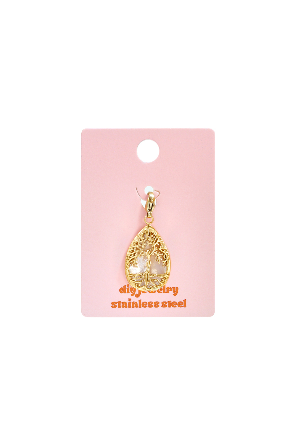 Apprêts De Bijoux En Acier Inoxydable En Forme De Goutte, Collection Simple Daily Simple, Bijoux Pour Femmes h5Image3