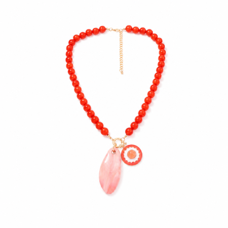 Colliers de perles en résine pour femmes, collection Simple Series Sweet Irregular Shape Beads 2