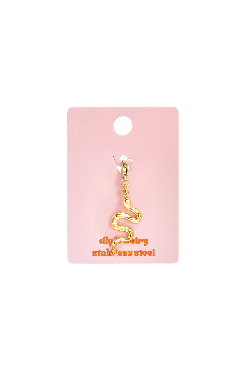 Apprêts De Bijoux En Acier Inoxydable Serpent Collection Simple Bijoux Pour Femmes Image3