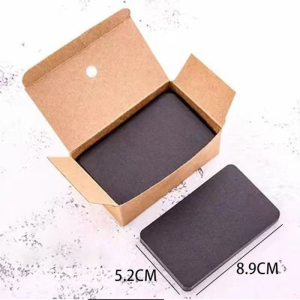 1 Boîte De Cartes Adhésives Quotidiennes De Couleur Unie, Série Simple h5