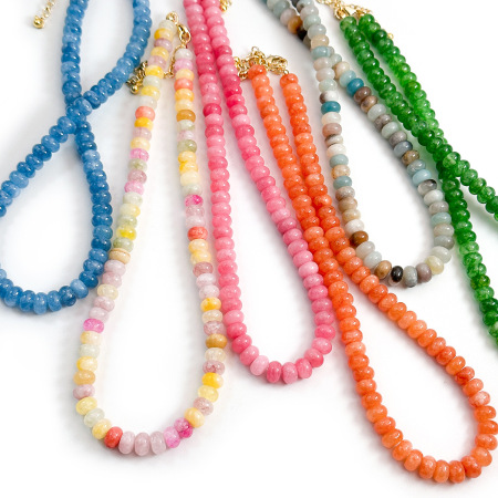 Collection romantique - Colliers de perles élégants en pierres naturelles pour femmes 2