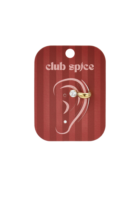 Boucles d'oreilles manchettes en acier inoxydable, forme géométrique, collection Simple Daily Simple, bijoux pour femmes 2