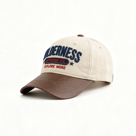 Casquette de baseball décontractée en coton brodée 2